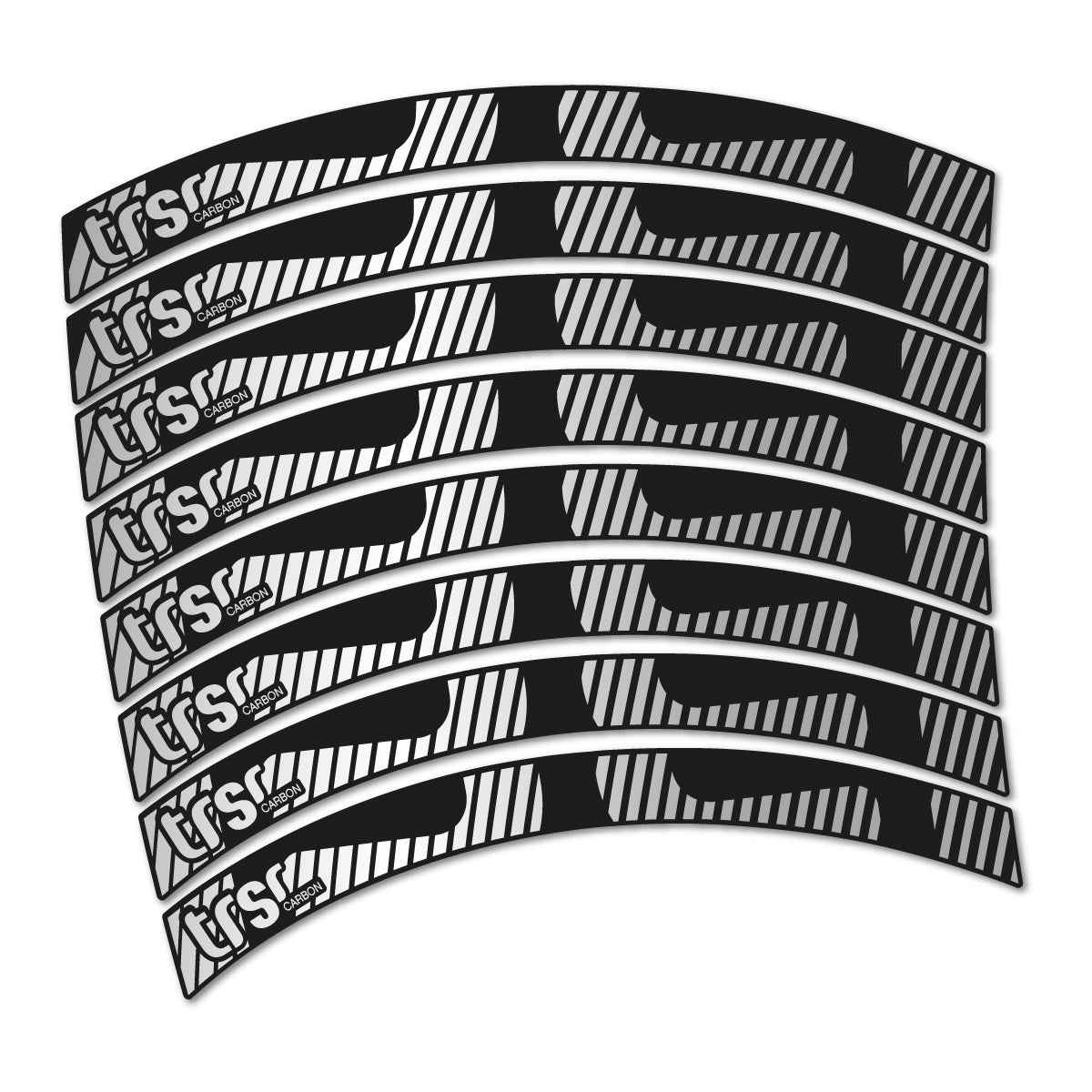 Light Silver decal for e*thirteen TRSr Carbon 2016-2017 MTB wheel 29" – bike sticker vinyl
