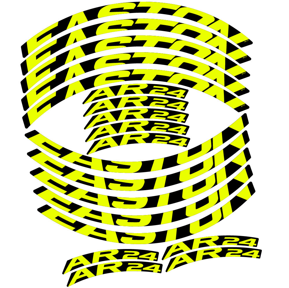 Stickers Easton AR24 compatibles Autocollants roues VTT 29"