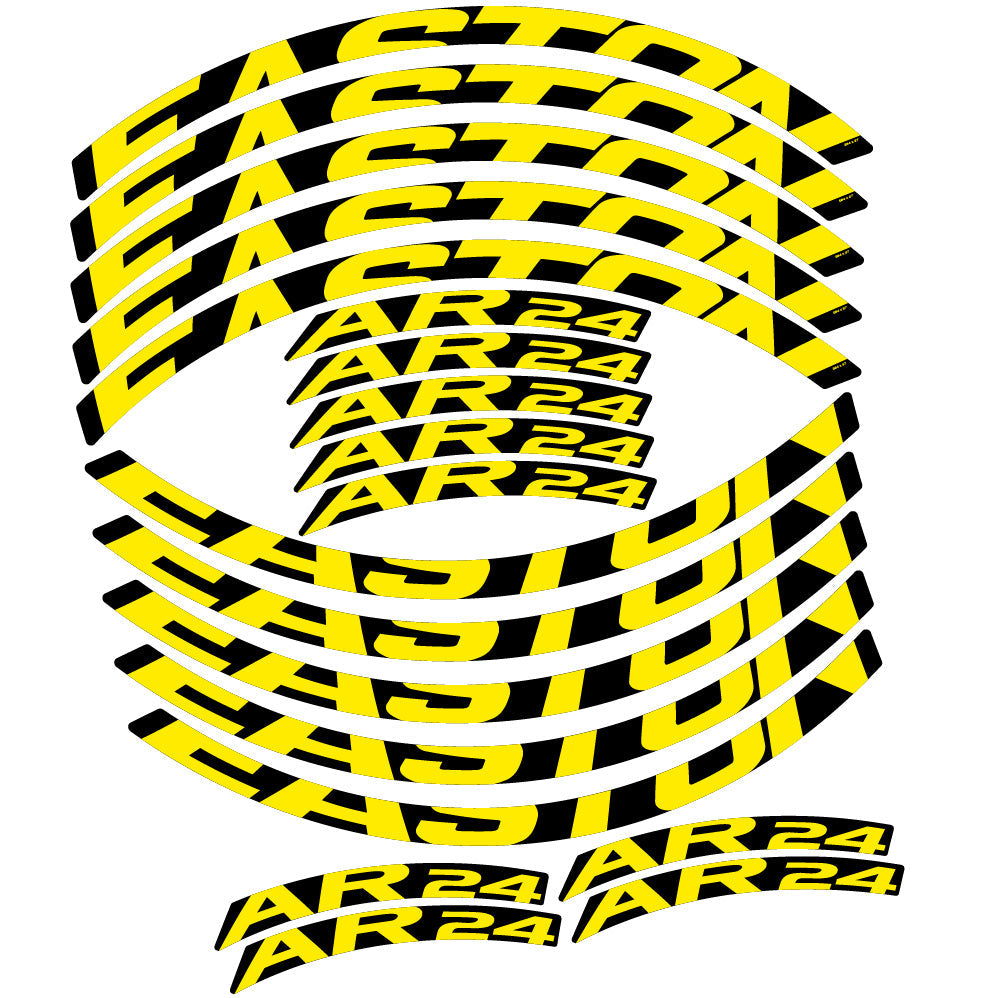 Stickers Easton AR24 compatibles Autocollants roues VTT 29"