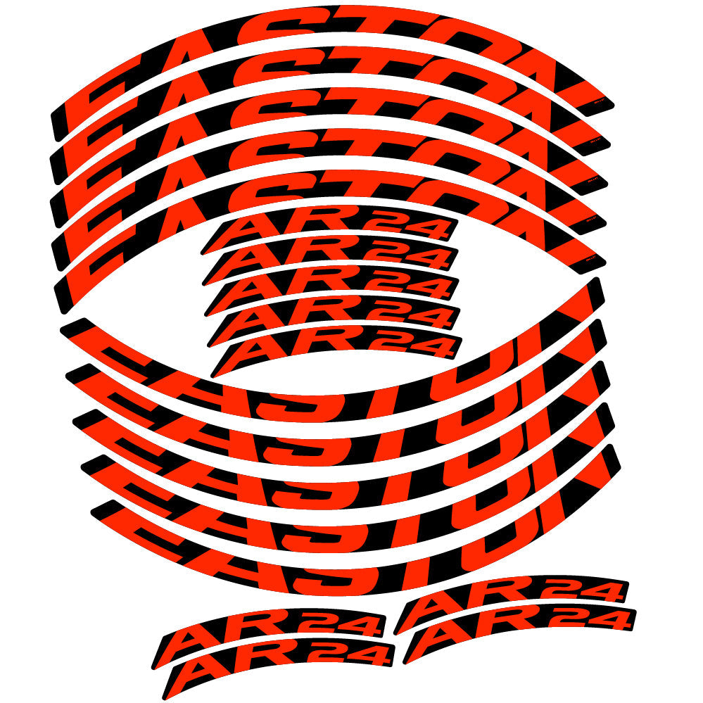 Stickers Easton AR24 compatibles Autocollants roues VTT 29"