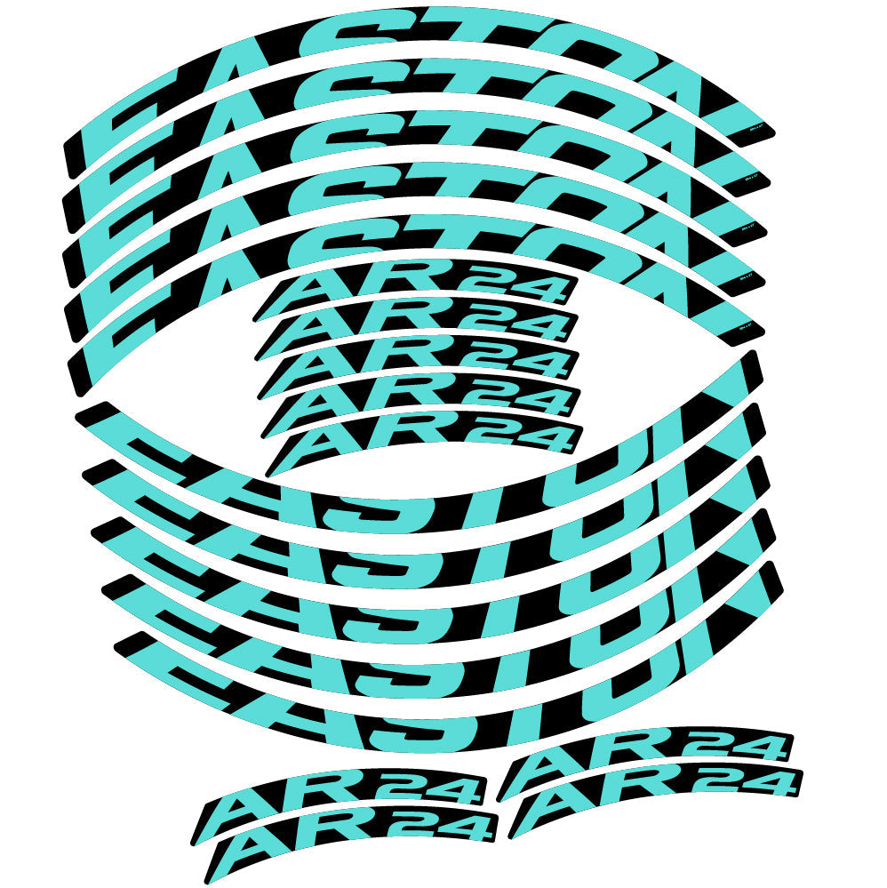 Stickers Easton AR24 compatibles Autocollants roues VTT 29"