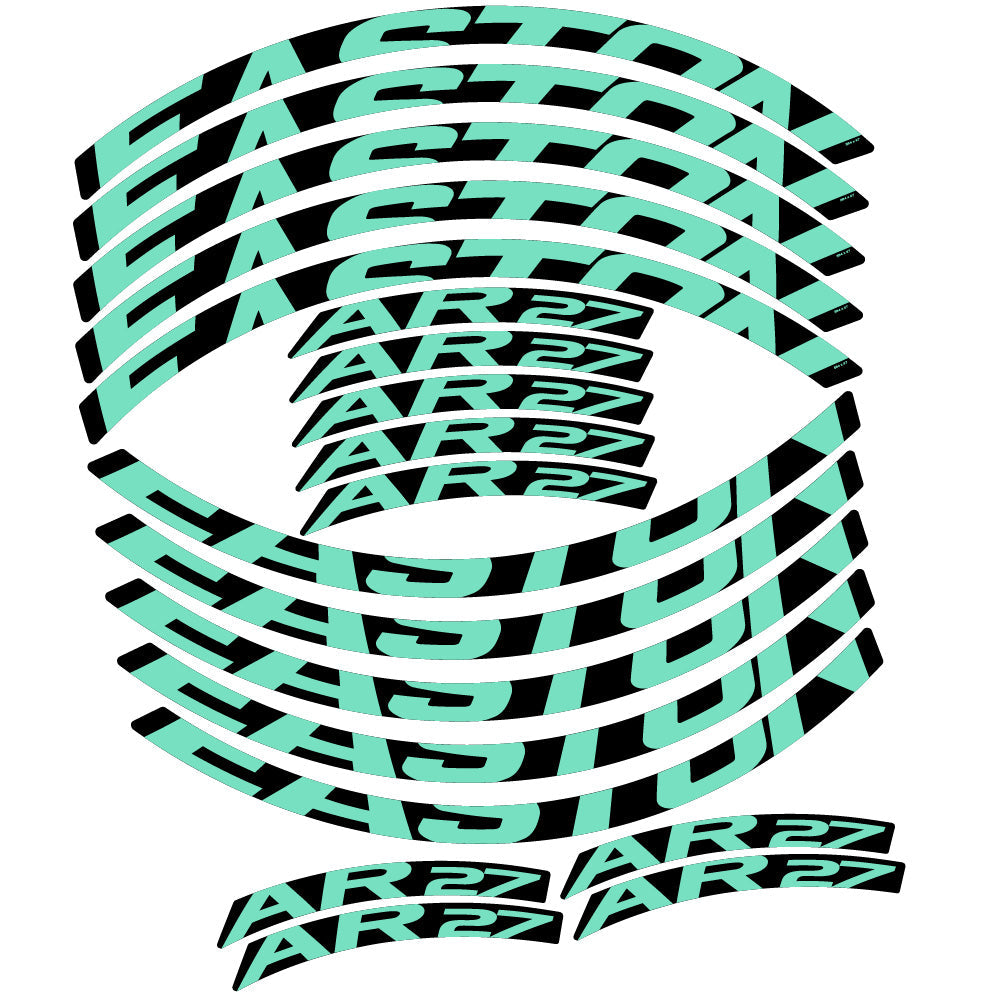 Stickers Easton AR27 compatibles Autocollants roues VTT 29"