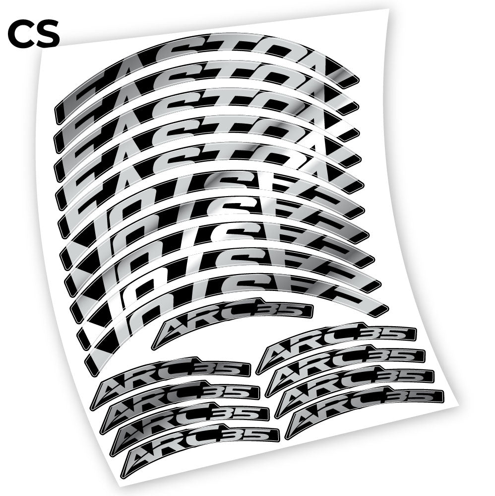 Stickers Easton ARC35 compatibles Autocollants roues Route