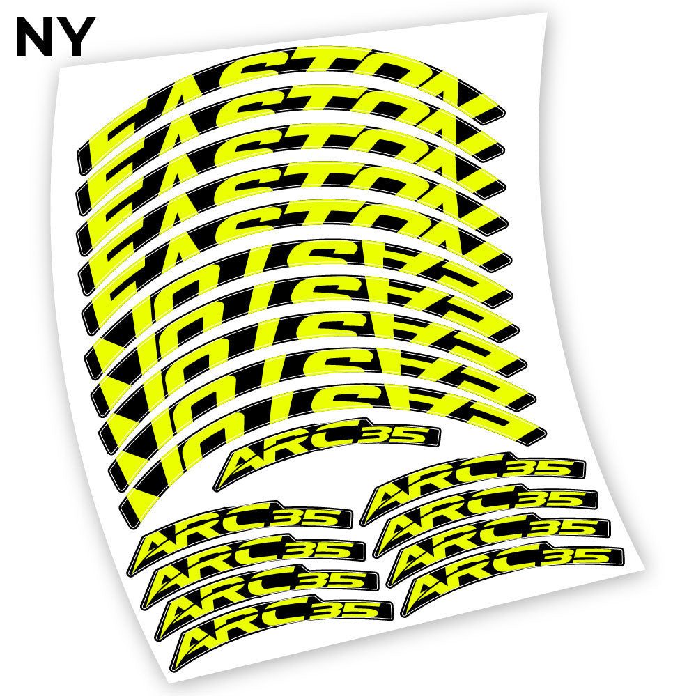 Stickers Easton ARC35 compatibles Autocollants roues Route