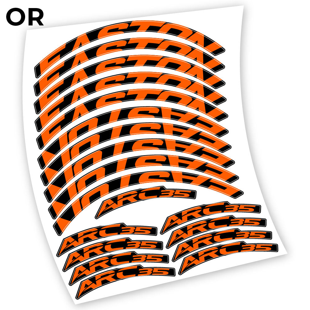 Stickers Easton ARC35 compatibles Autocollants roues Route