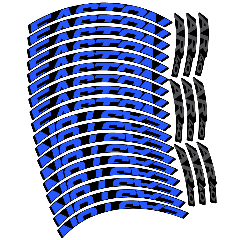 Stickers Easton AR40 compatibles Autocollants roues VTT 29"