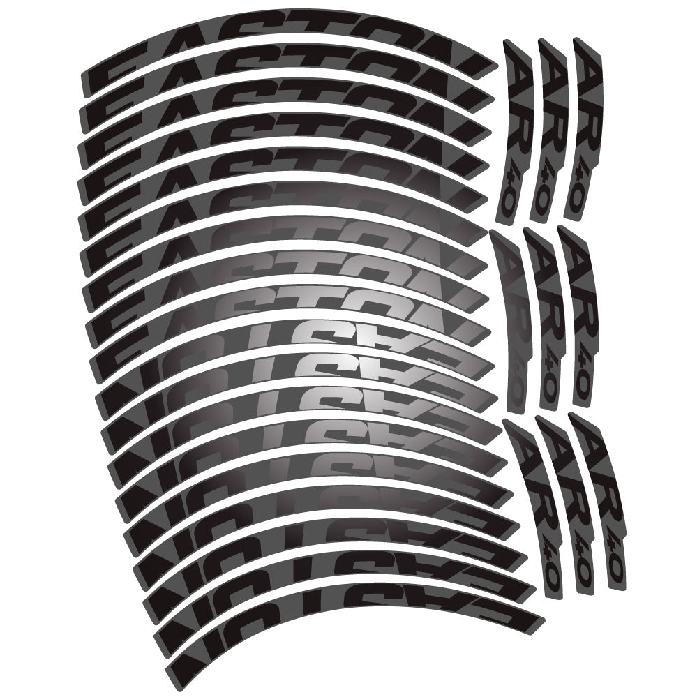 Stickers Easton AR40 compatibles Autocollants roues VTT 29"