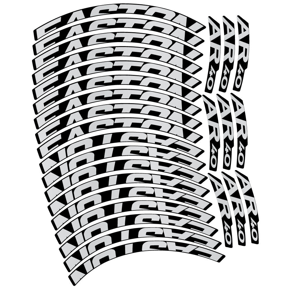 Stickers Easton AR40 compatibles Autocollants roues VTT 29"