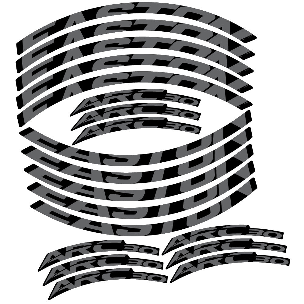 Stickers Easton ARC30 compatibles Autocollants roues VTT 29"