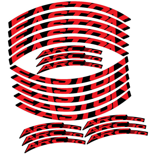 Stickers Easton ARC30 compatibles Autocollants roues VTT 29"