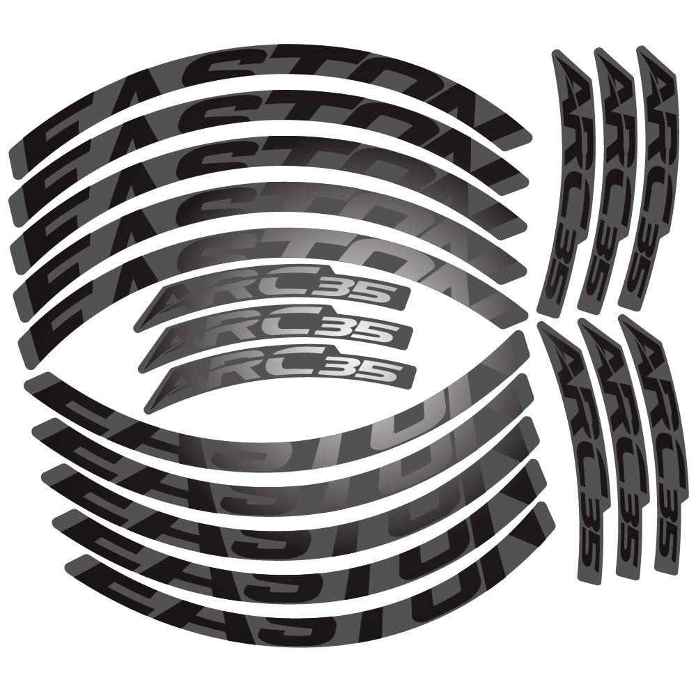 Stickers Easton ARC35 compatibles Autocollants roues VTT 29"