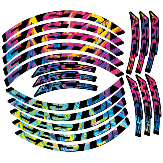Stickers Easton ARC35 compatibles Autocollants roues VTT 29"