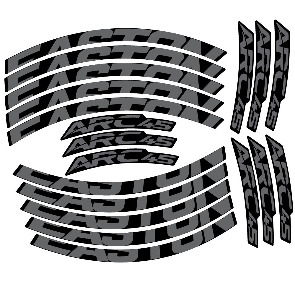 Stickers Easton ARC45 compatibles Autocollants roues VTT 29"