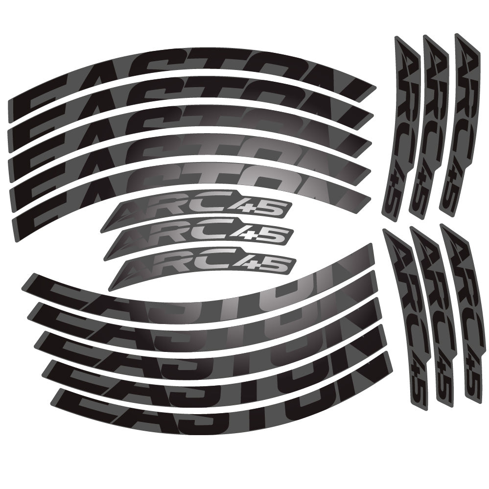 Stickers Easton ARC45 compatibles Autocollants roues VTT 29"
