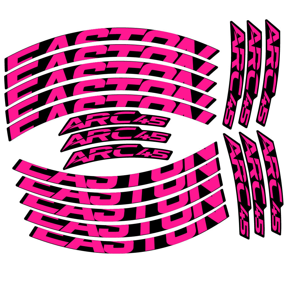 Stickers Easton ARC45 compatibles Autocollants roues VTT 29"