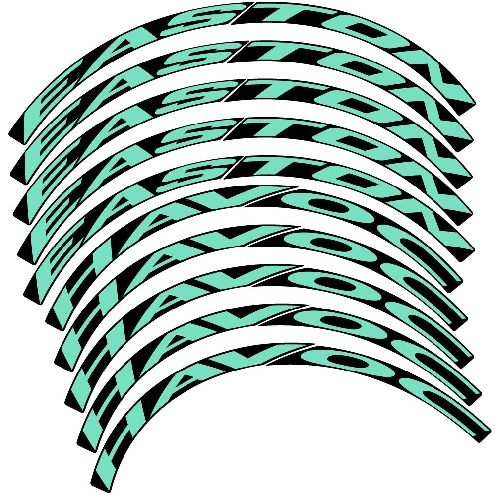 Stickers Easton Havoc compatibles - Autocollants roue vélo VTT