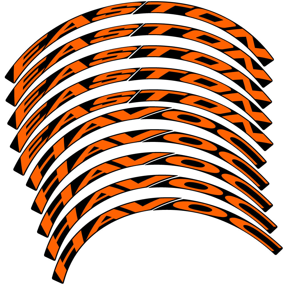Stickers Easton Havoc compatibles Autocollants roues VTT 29"
