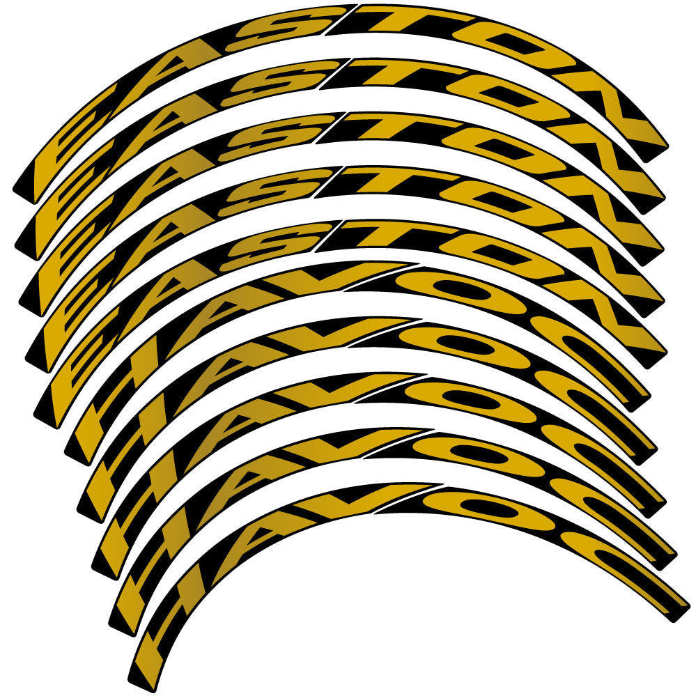 Stickers Easton Havoc compatibles - Autocollants roue vélo VTT