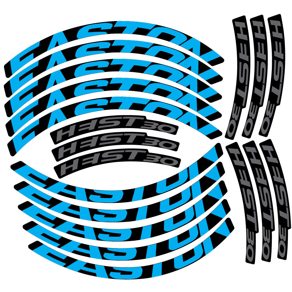 Stickers Easton Heist 30 compatibles - Autocollants roue vélo VTT