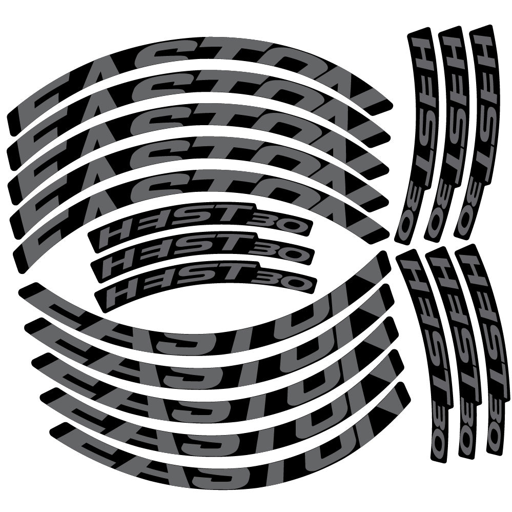 Stickers Easton Heist 30 compatibles Autocollants roues VTT 29"