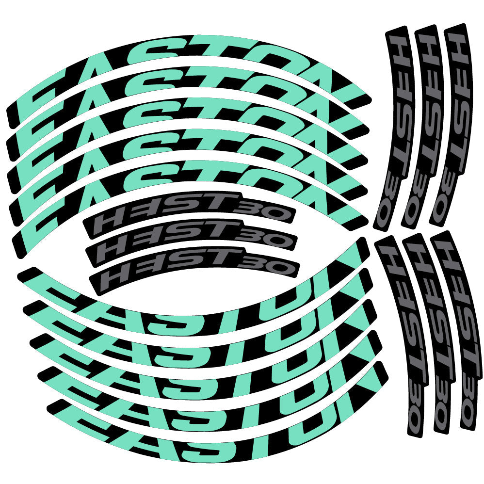 Stickers Easton Heist 30 compatibles - Autocollants roue vélo VTT