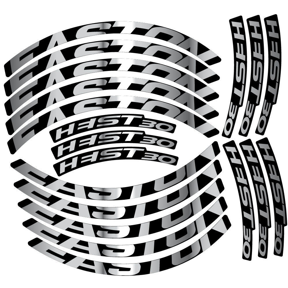 Stickers Easton Heist 30 compatibles - Autocollants roue vélo VTT