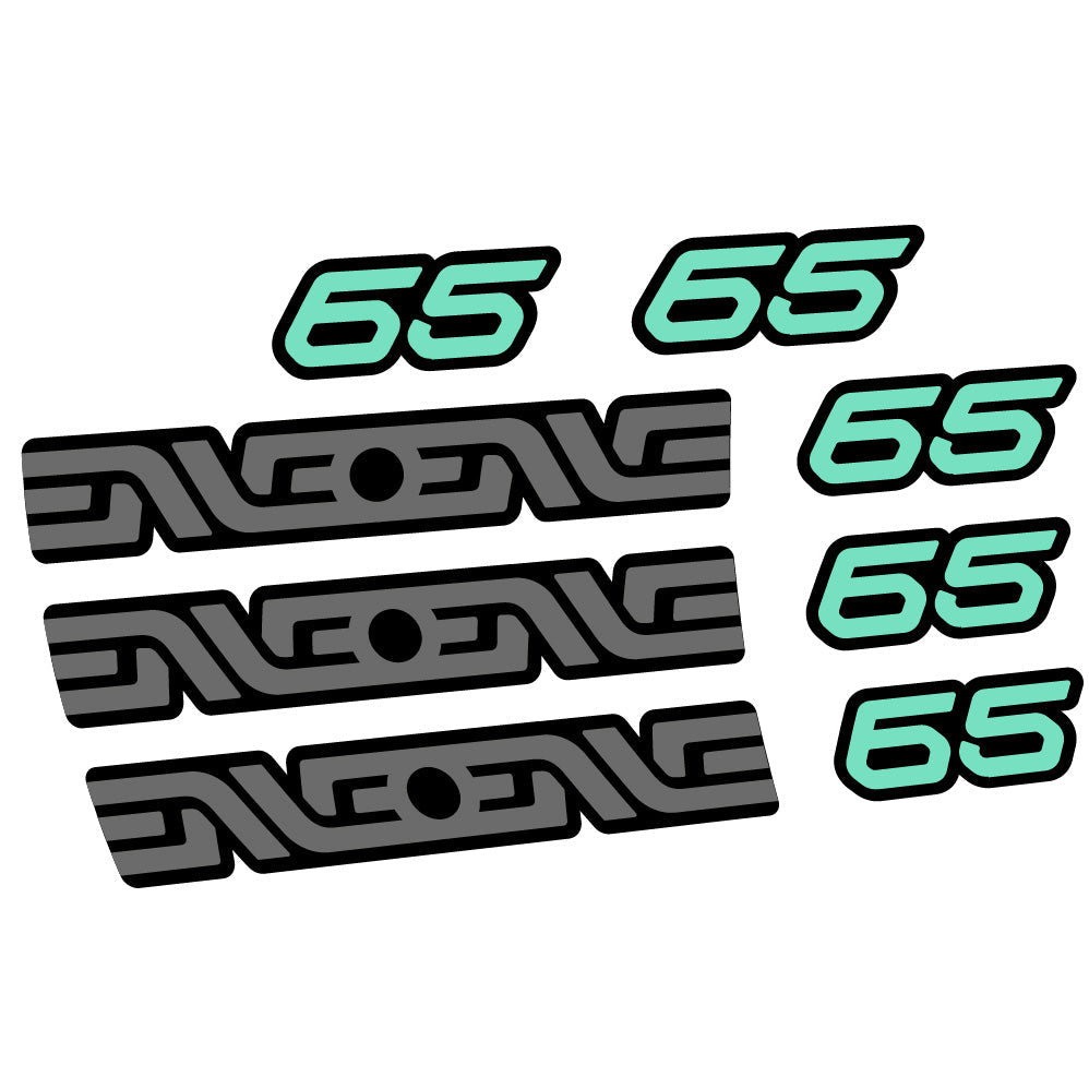 Stickers Enve 65 compatibles Autocollants roues VTT 29"