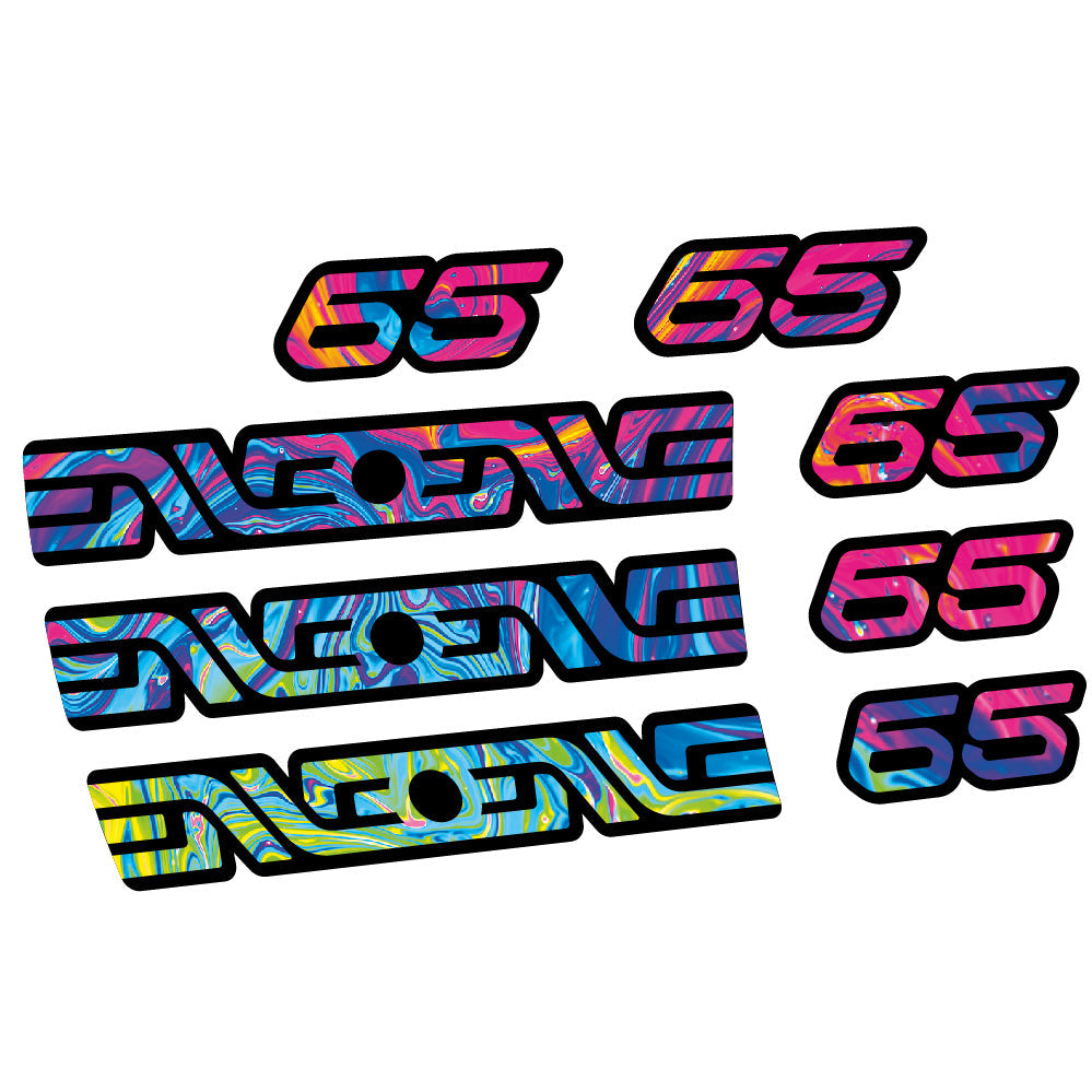 Stickers Enve 65 compatibles Autocollants roues VTT 29"
