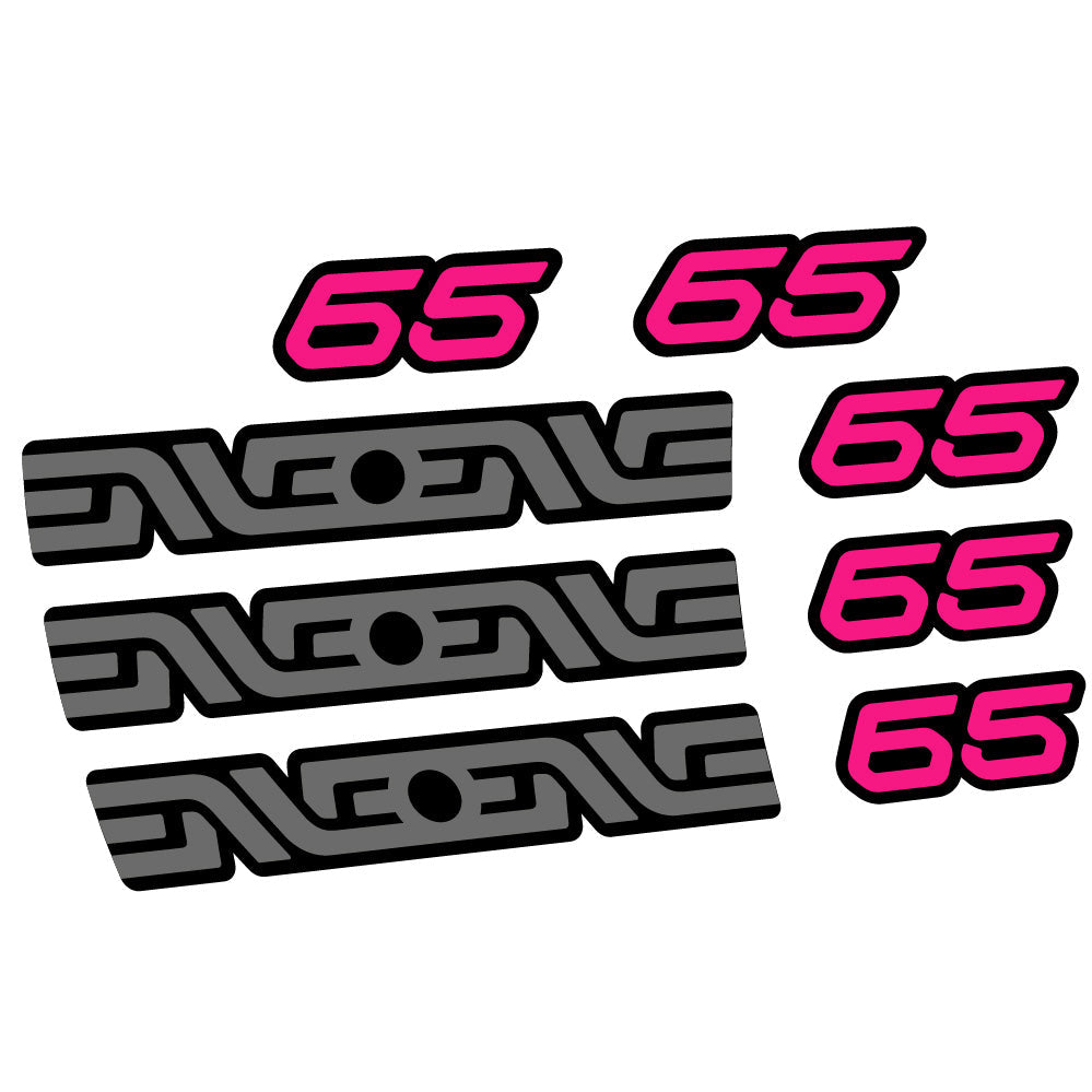 Stickers Enve 65 compatibles Autocollants roues VTT 29"