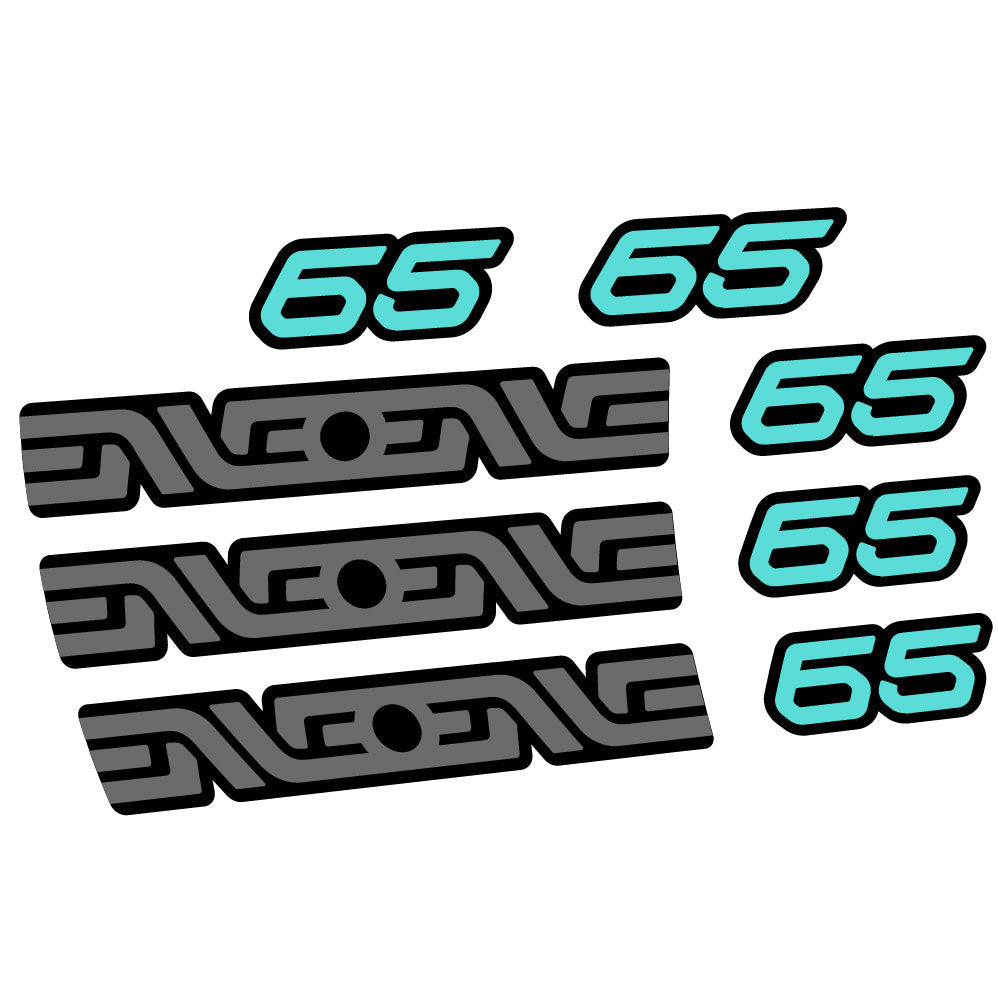 Stickers Enve 65 compatibles Autocollants roues VTT 29"