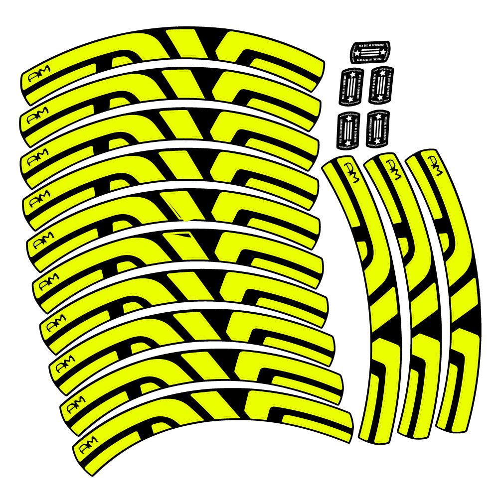 Stickers Enve AM compatibles Autocollants roues VTT 29"