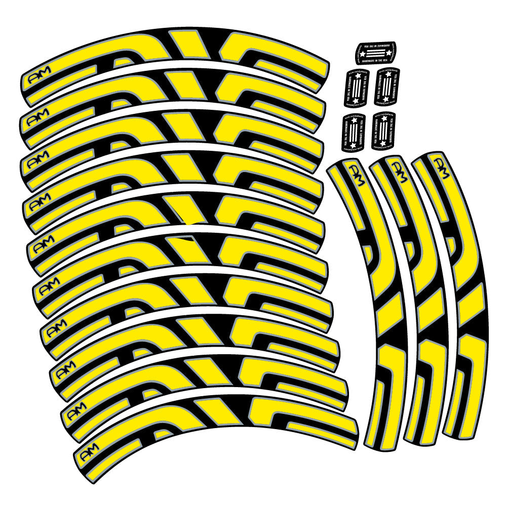 Stickers Enve AM compatibles Autocollants roues VTT 29"