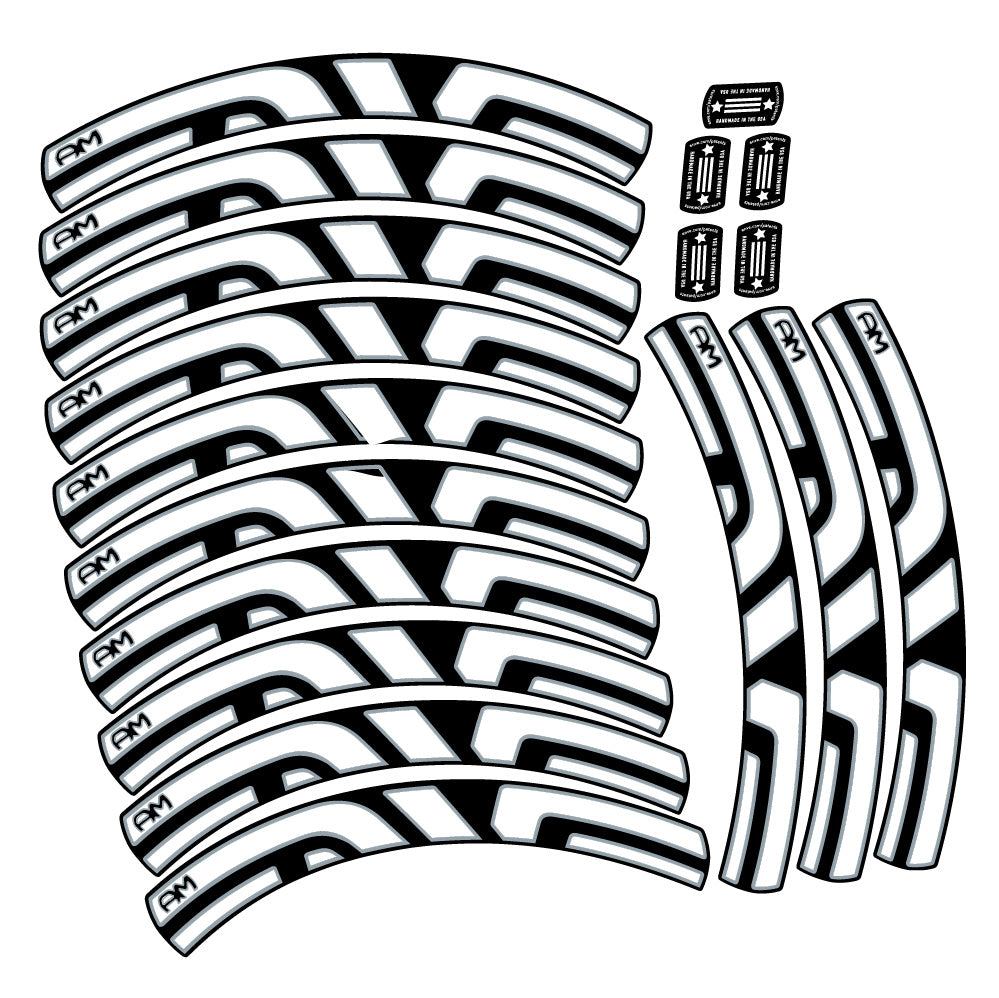 Stickers Enve AM compatibles Autocollants roues VTT 29"