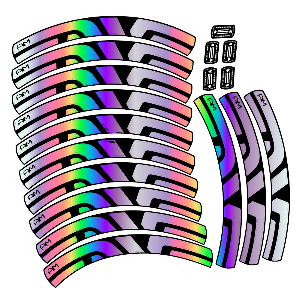 Stickers Enve AM compatibles Autocollants roues VTT 29"