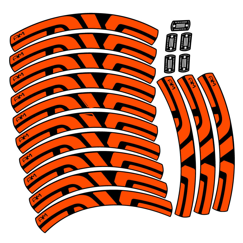 Stickers Enve AM compatibles Autocollants roues VTT 29"