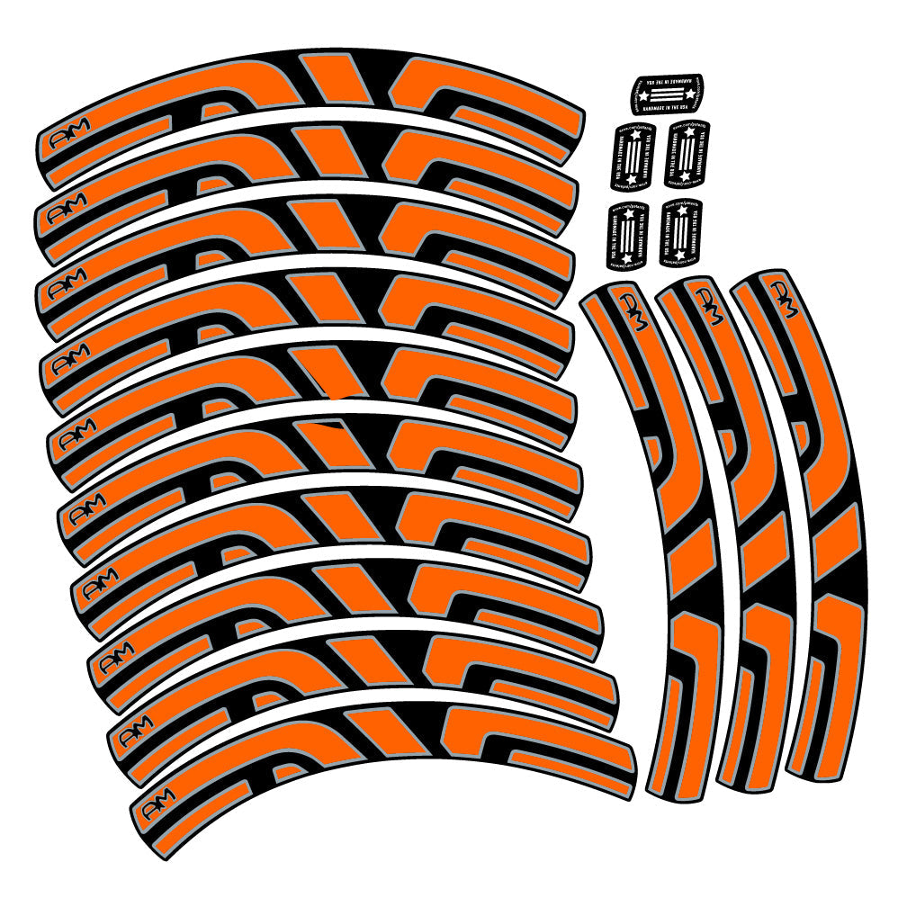 Stickers Enve AM compatibles Autocollants roues VTT 29"