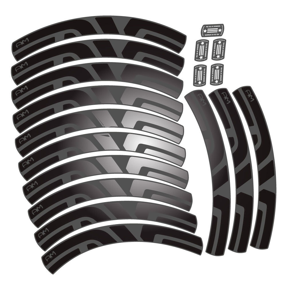 Stickers Enve AM compatibles Autocollants roues VTT 29"