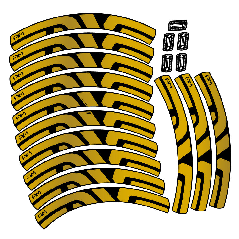 Stickers Enve AM compatibles Autocollants roues VTT 29"