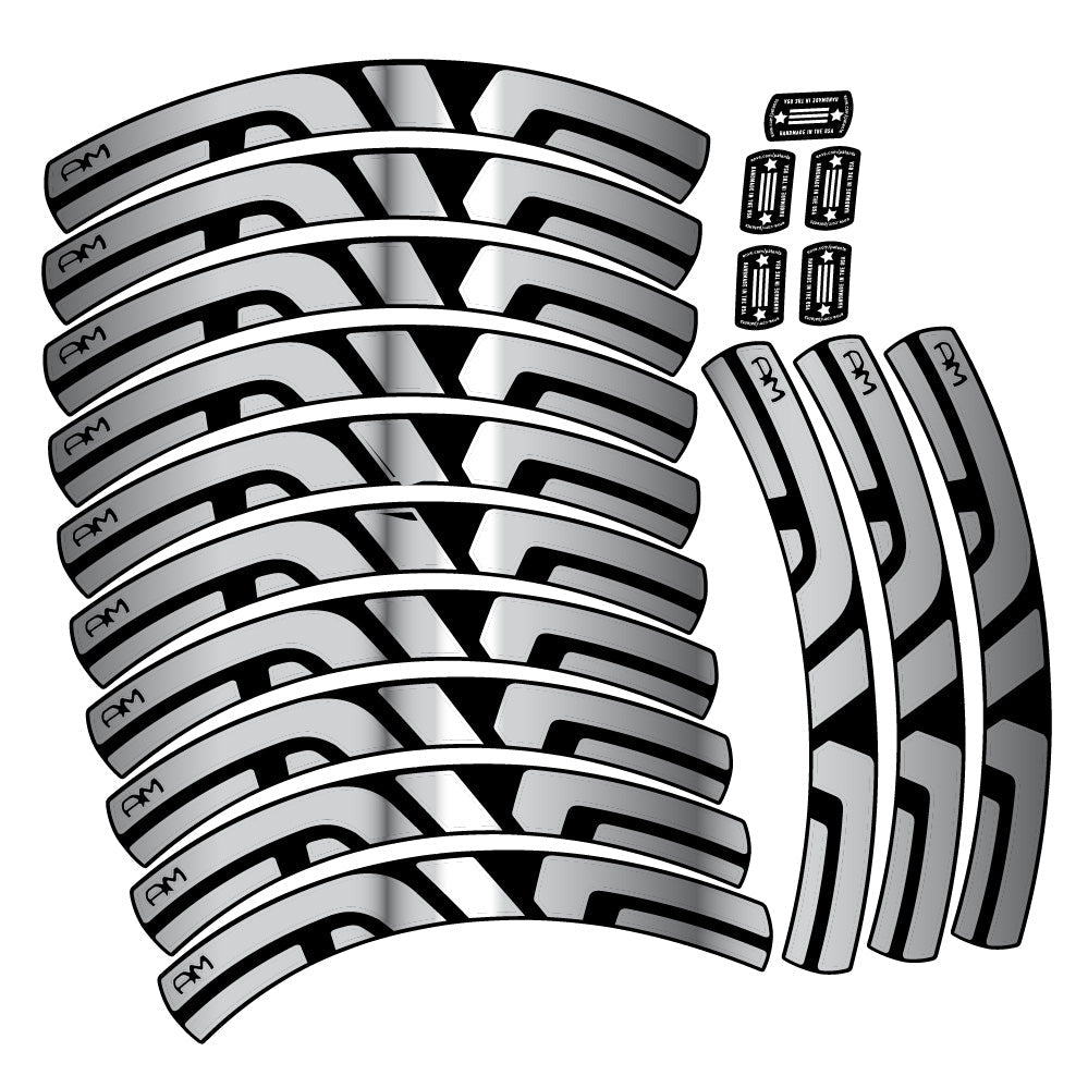 Stickers Enve AM compatibles Autocollants roues VTT 29"