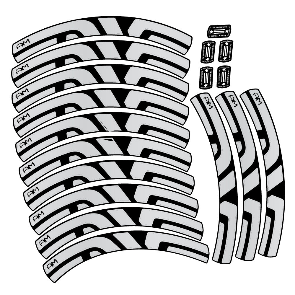 Stickers Enve AM compatibles Autocollants roues VTT 29"