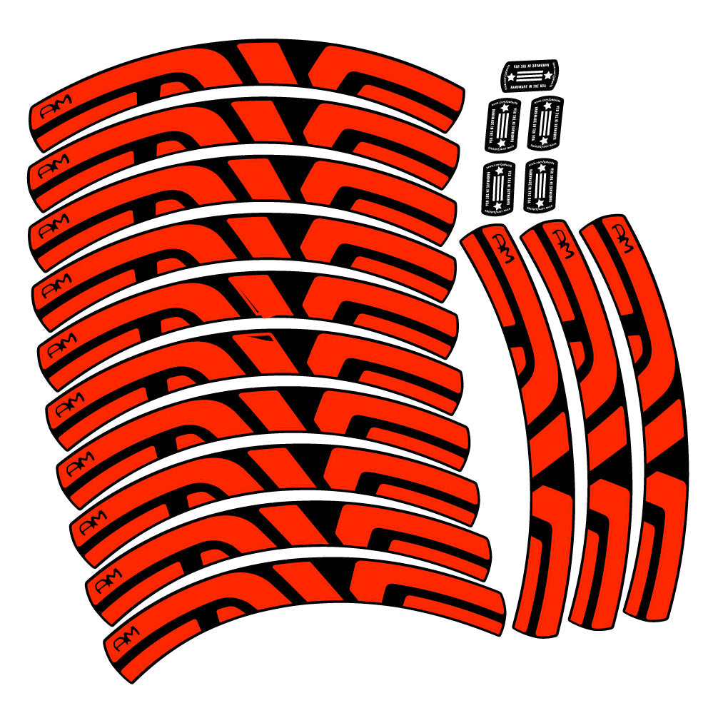 Stickers Enve AM compatibles Autocollants roues VTT 29"