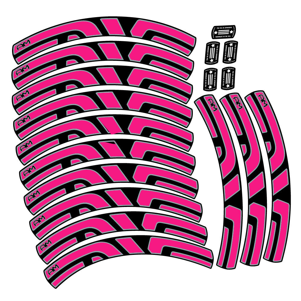 Stickers Enve AM compatibles Autocollants roues VTT 29"