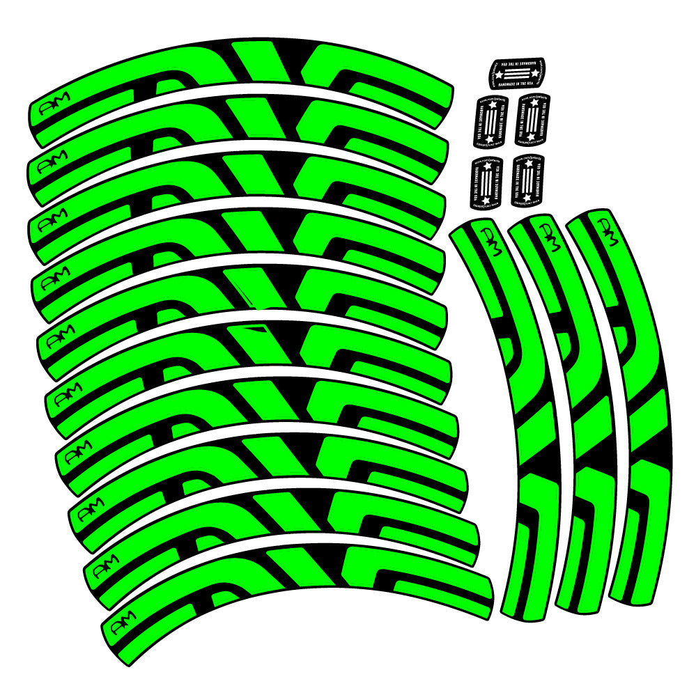 Stickers Enve AM compatibles Autocollants roues VTT 29"