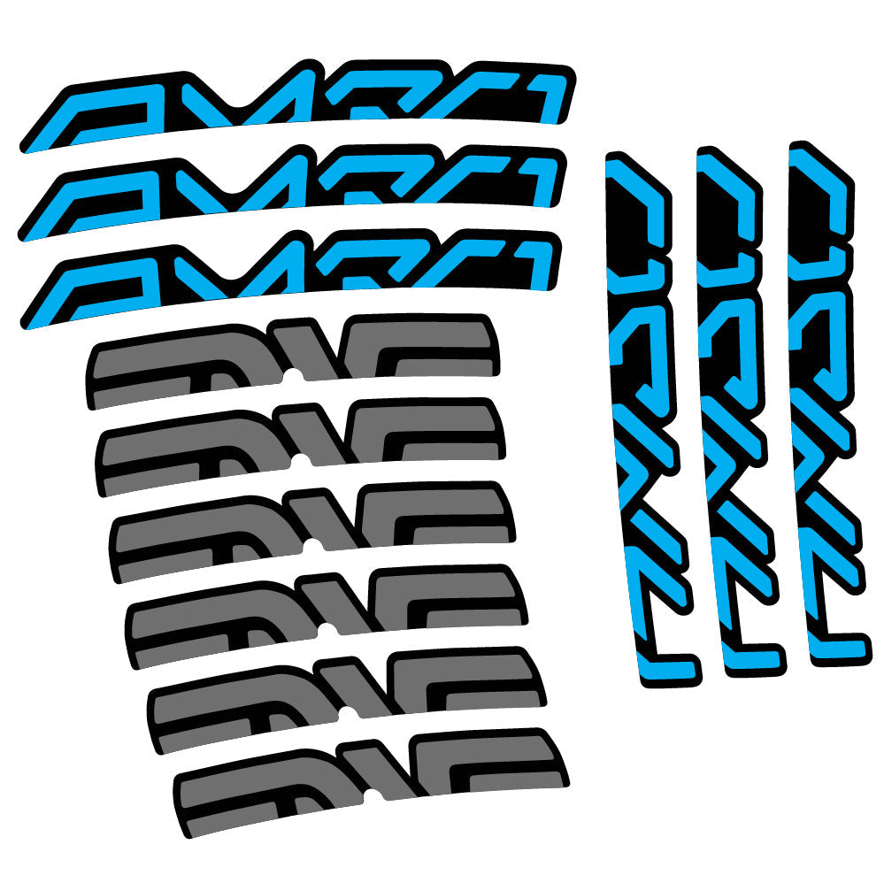 Stickers Enve AM30 2021 compatibles Autocollants roues VTT 29"