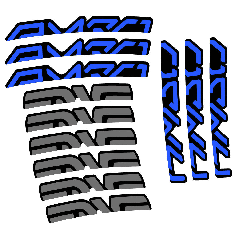 Stickers Enve AM30 2021 compatibles - Autocollants roue vélo VTT