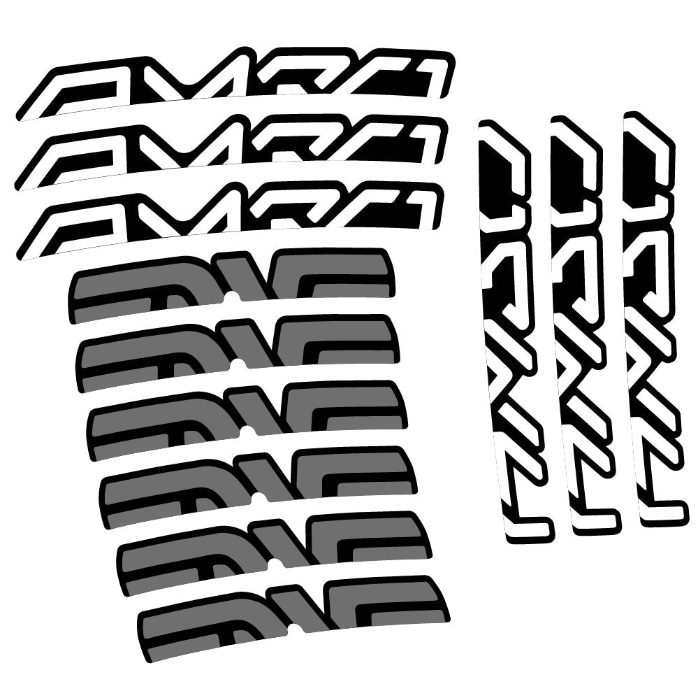 Stickers Enve AM30 2021 compatibles Autocollants roues VTT 29"