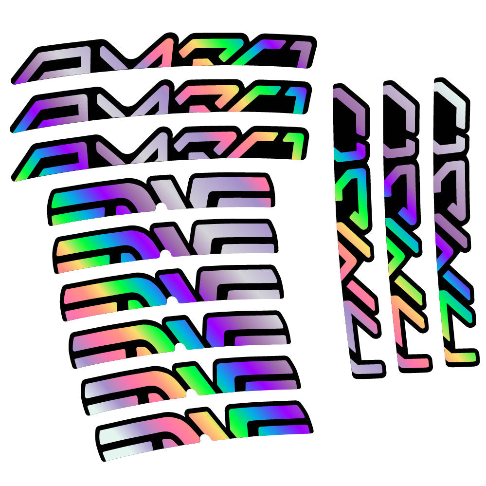 Stickers Enve AM30 2021 compatibles Autocollants roues VTT 29"