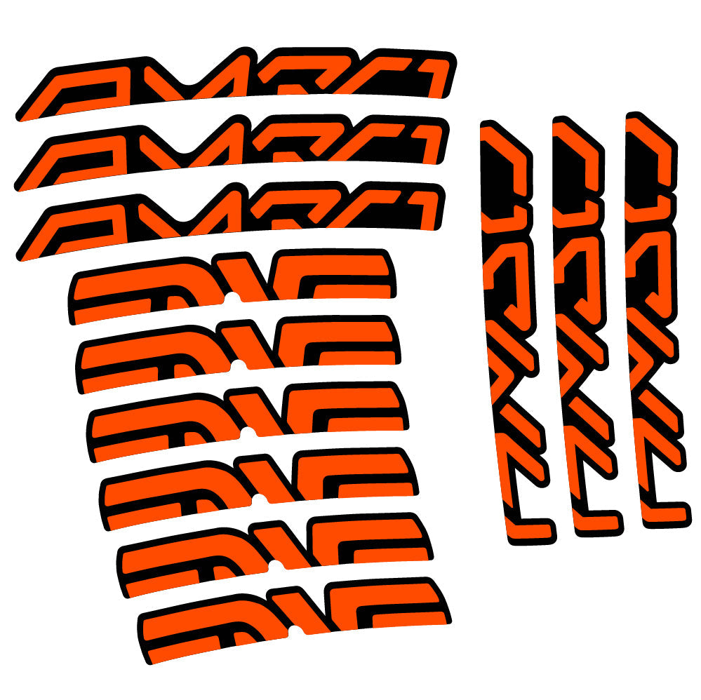 Stickers Enve AM30 2021 compatibles - Autocollants roue vélo VTT