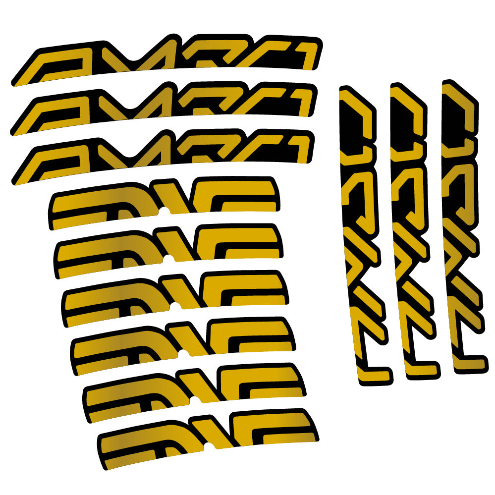 Stickers Enve AM30 2021 compatibles - Autocollants roue vélo VTT