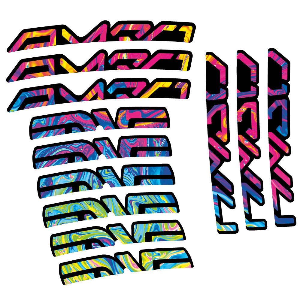 Stickers Enve AM30 2021 compatibles Autocollants roues VTT 29"